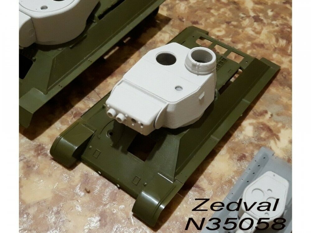 1:35 Набор для конверсии Т-34/76 обр. 1941года в Т-34-3 - N35058