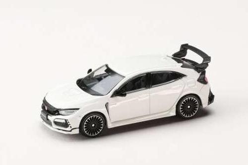 1:64 HONDA Mugen Civic Type R (FK8) 2017), championship white - HJDM011-23