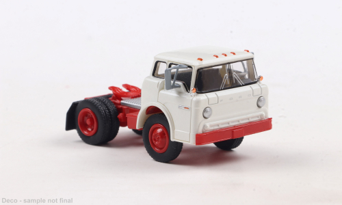1:87 FORD C-Series седельный тягач (1970), белый/красный - BRE86326