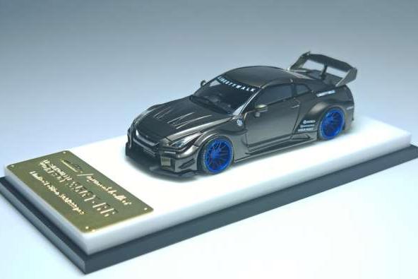 1:64 NISSAN LB GTR GT, grey chrome - C640005P