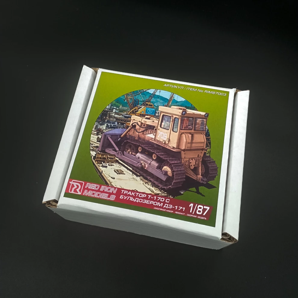 1:87 Сборная модель Бульдозер Т-170 - RIM87003