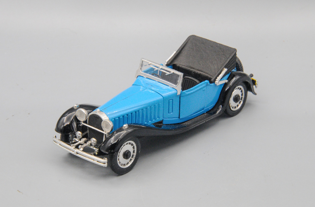 1:43 BUGATTI 41 Royale Cabriolet Open (1927), black/blue - 37