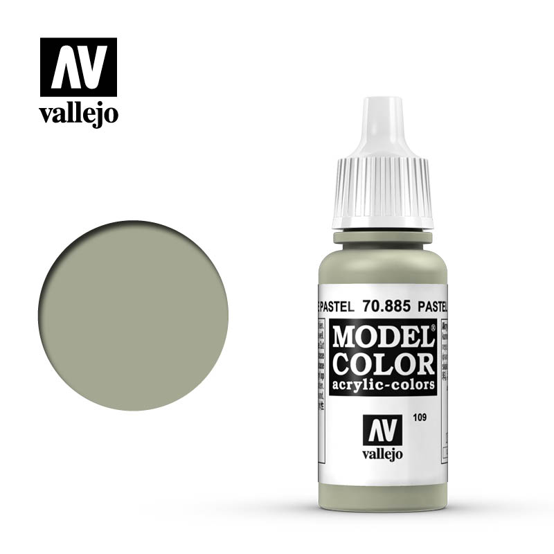Краска акриловая `Model Color` Зеленый пастельный / Pastel Green - 70885
