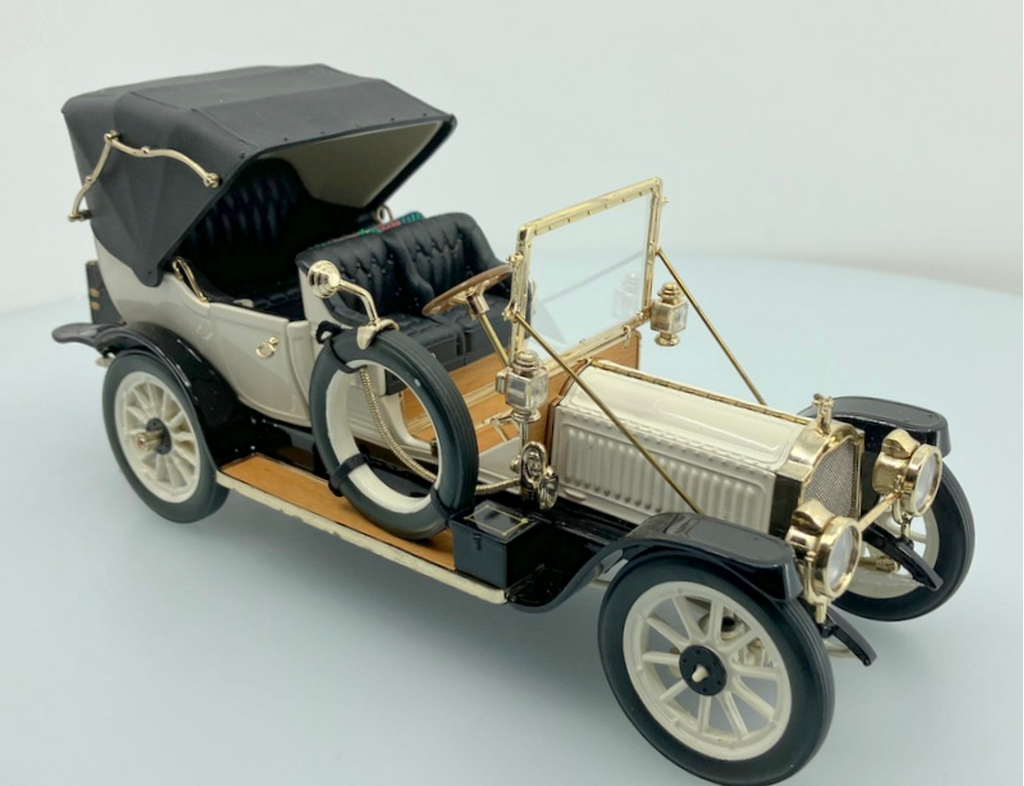 1:24 PACKARD Victoria Model 1-48 (1912), Black/Cream - 1939349313276