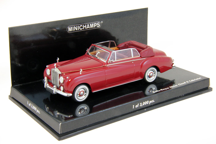 1:43 ROLLS-ROYCE Silver Cloud II Cabriolet (1960), red - 436134930