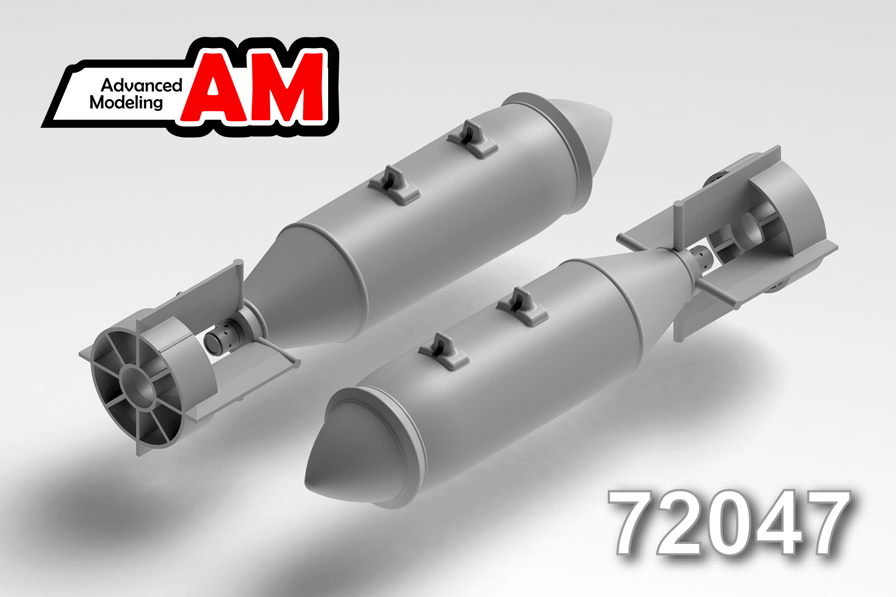 1:72 ФАБ-250 ТС фугасная авиабомба калибра 250 кг толстостенная - amc 72047