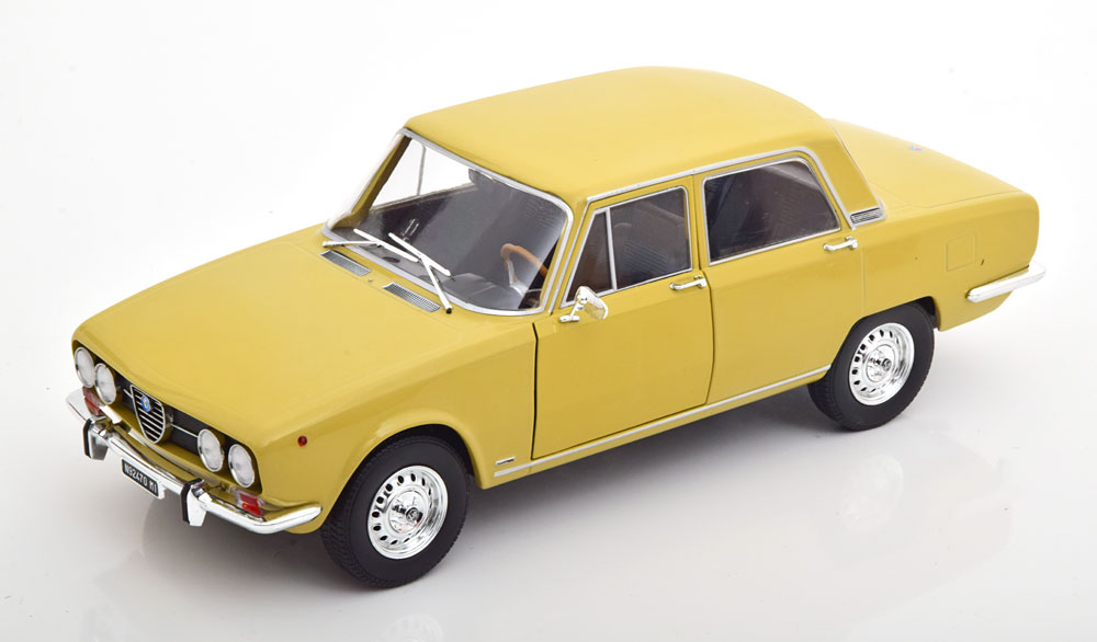 1:18 ALFA ROMEO 2000 Berlina (1971), dunkelgelb - MITICA200005-D