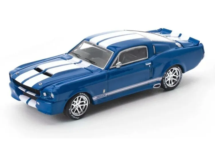 1:64 FORD Shelby Mustang GT500 *Tokyo Station Exclusives*, blue with white stripes - PRT002