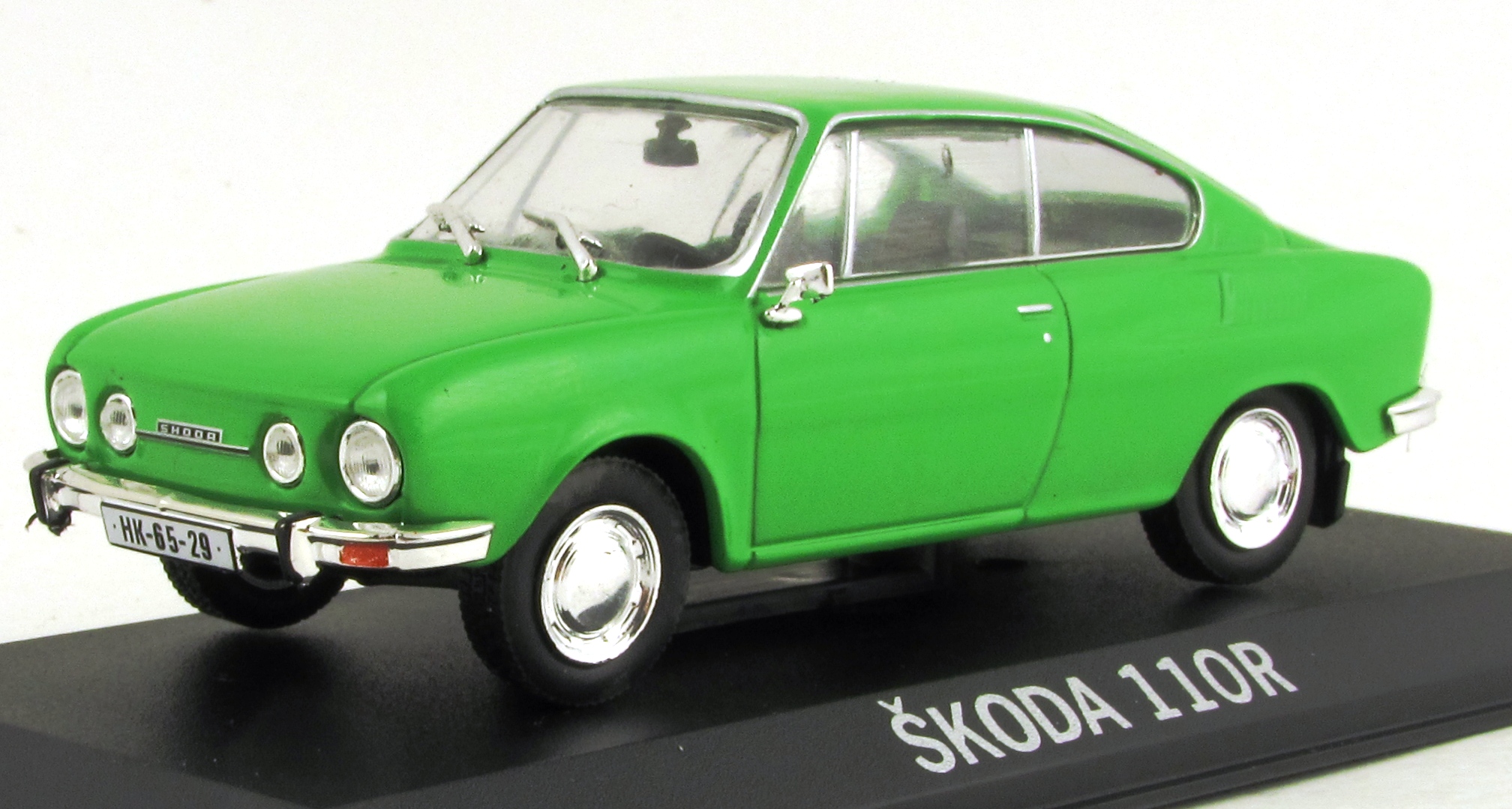 1:43 SKODA 110R Coupe, Legendarni automobily minule ery 8, green - LAME008