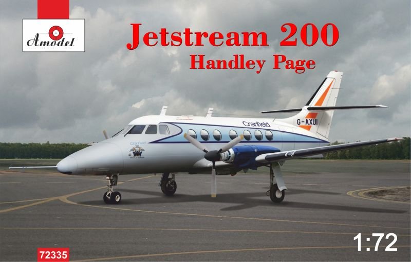 1:72 Сборная модель Британский пассажирский самолет Handley Page HP.137 Jetstream 200 - 72335
