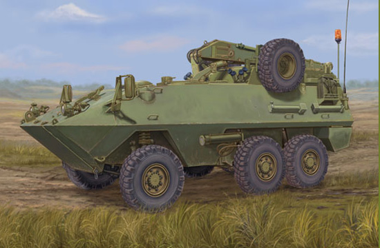 1:35 Сборная модель Бронетранспортер Canadian Husky 6x6 APC (Improved Version) - 01506