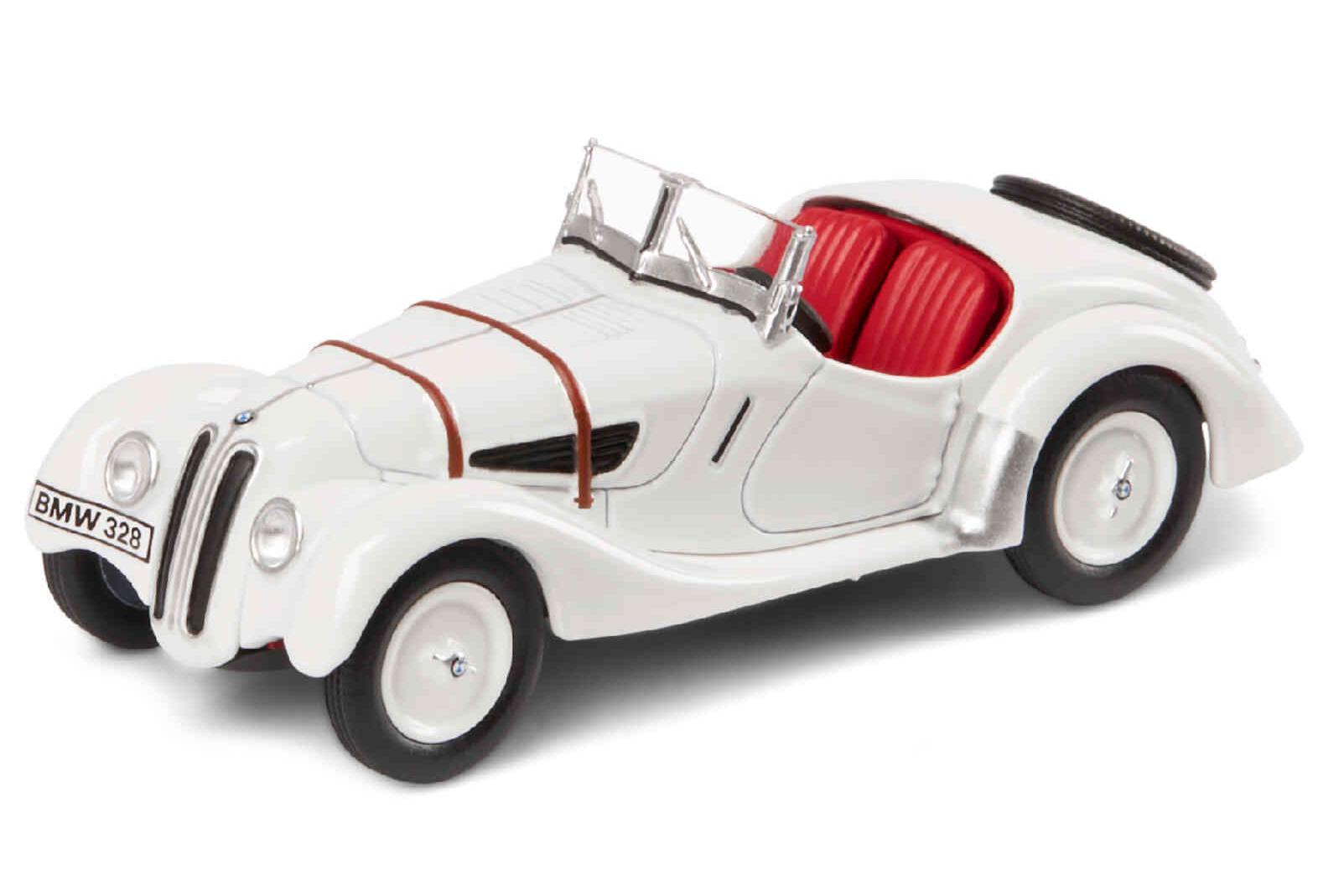1:64 BMW 328 Cabriolet Spider (1936), White - 80425B5F644