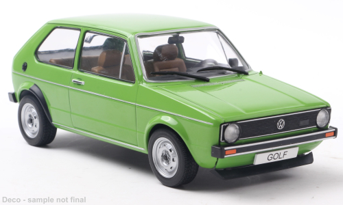1:24 VOLKSWAGEN Golf I (1974), зеленый - WB124264