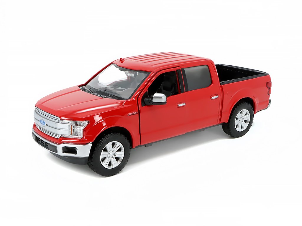 1:27 FORD F-150 Lariat Crew Cab (2019), red - 79363RED