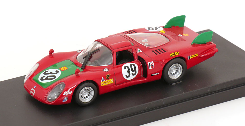 1:43 ALFA ROMEO 33.2 No 39  24h Le Mans, Giunti/Galli (1968) - 107097