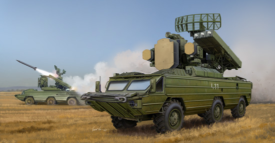 1:35 Сборная модель ЗРК ОСА 9К-33 (SA-8 GECKO) - 05597