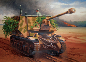 1:35 Сборная модель 7.5cm Pak40(SF) Auf Geschutzwagen 39H(F) - CB35004