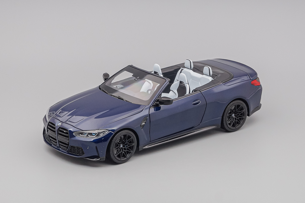 1:18 (Уценка!) BMW 4-series M4 (g83) Cabriolet (2020), blue - 110021031-Z2