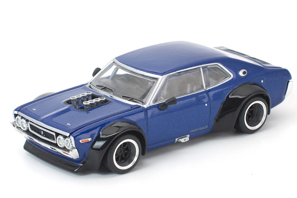 1:64 NISSAN Laurel C 130, blue - PR640320