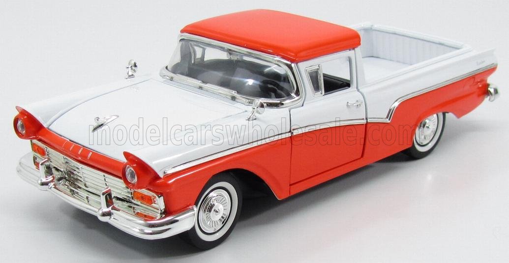 1:18 FORD Ranchero Pick-up (1957), Orange White - LDC92208OR