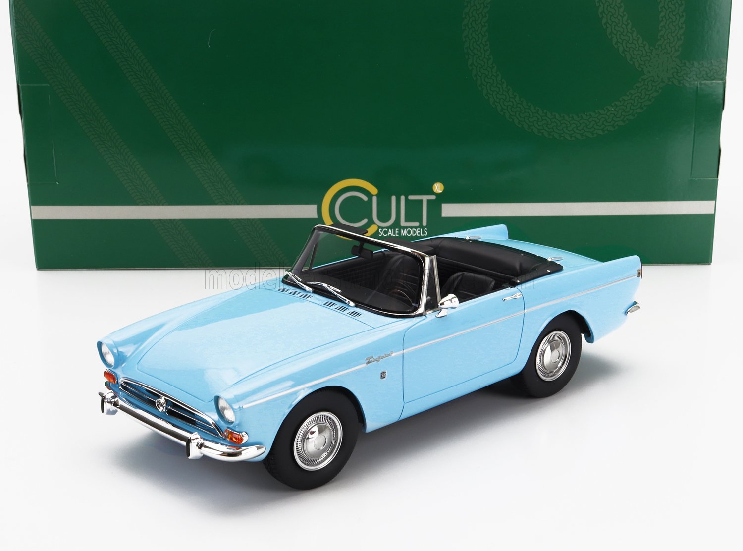 1:18 SUNBEAM Tiger 260 Mki Cabriolet Open (1964), Blue - CML204-3