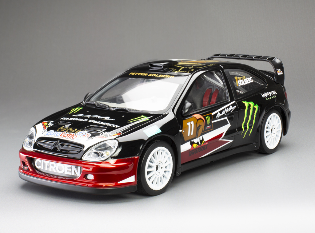 1:18 CITROEN Xsara WRC №11 P.Solberg / Gymkhana Grid (2016), red / black - 4475