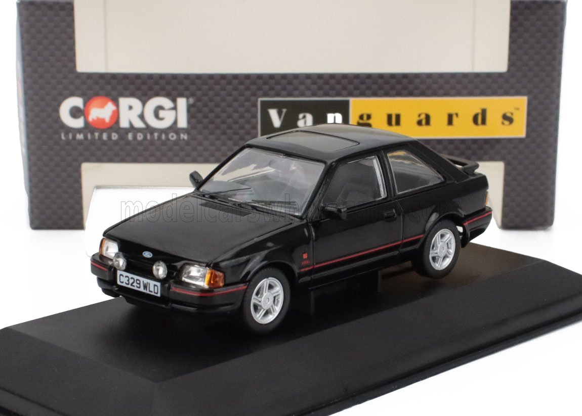 1:43 FORD Escort Mkiv Xr3i Rhd (1986) - England Version, Black - VA14307A