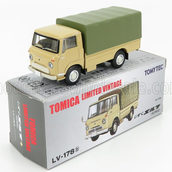 1:64 ISUZU Elf Pick-up Telonato 1960, Beige Green - TLV-178B