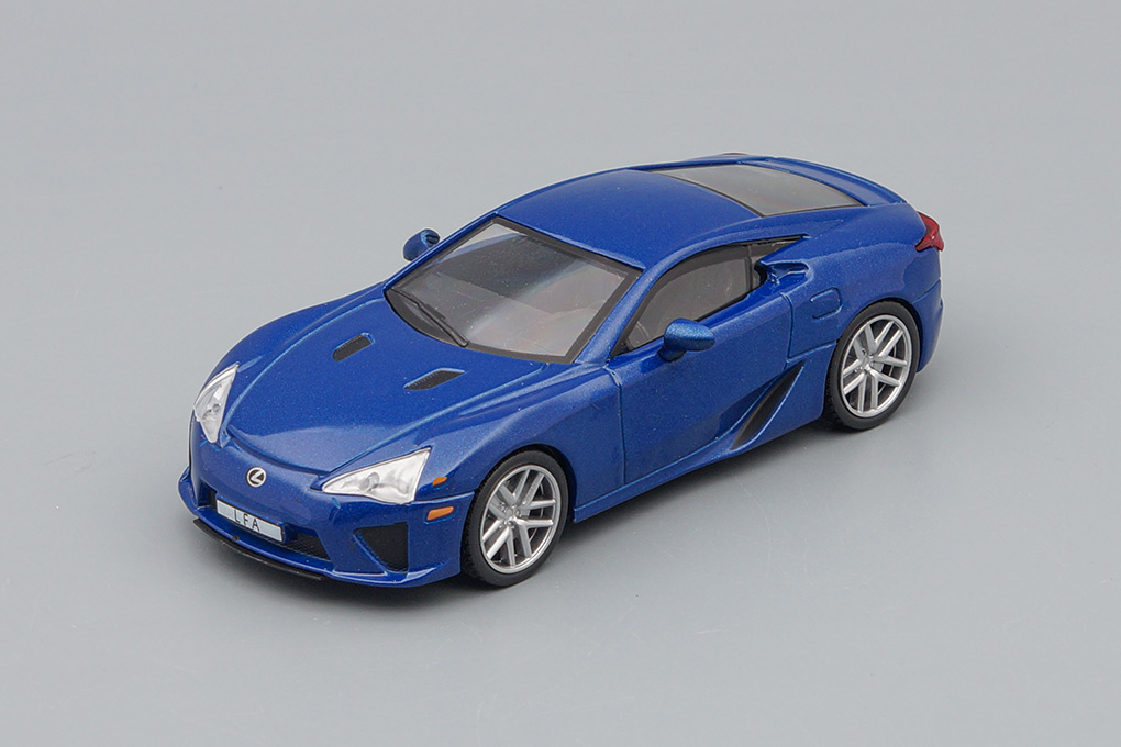 1:43 LEXUS LFA, Суперкары 24, blue - SUP024-X1