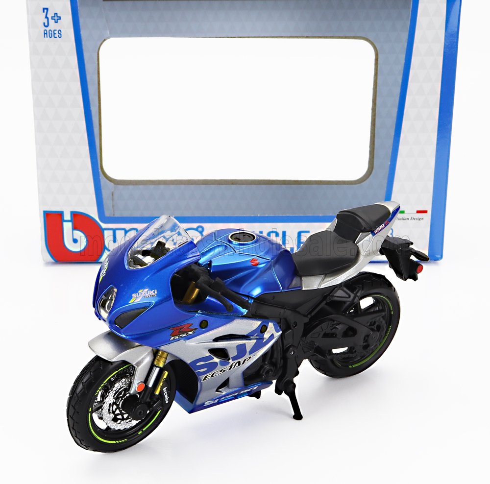 1:18 SUZUKI Gsx-r1000 R (2021), Blue Silver - 51088