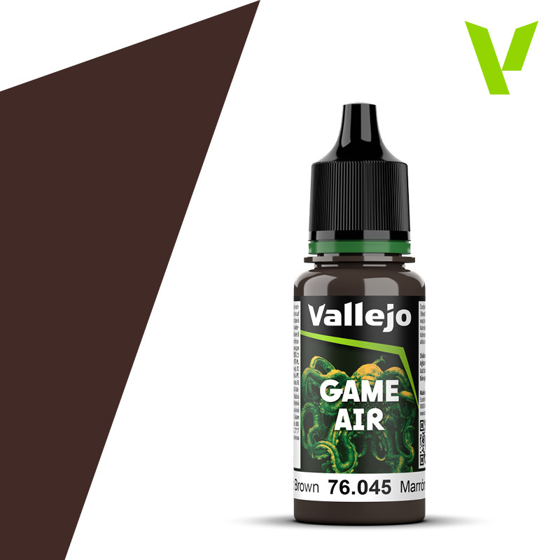 Краска акриловая Game Air Коричневый обугленный / Charred Brown, 18мл - 76045