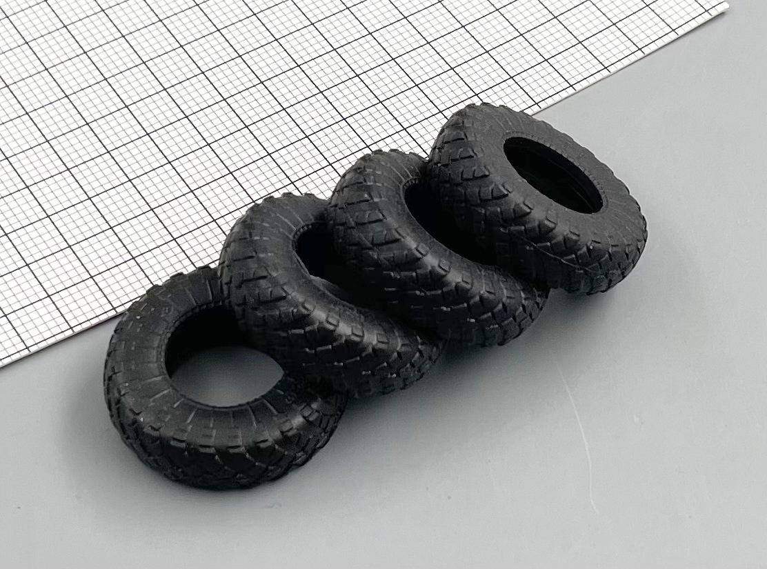 1:43 Покрышки КИ-115А/И-68А, 4шт - AVD-D-008