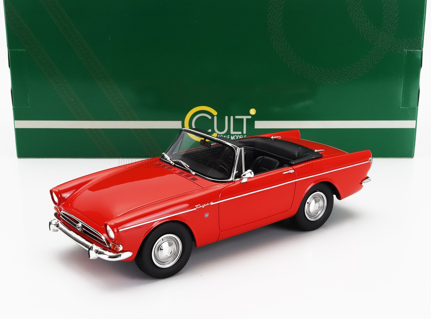 1:18 SUNBEAM Tiger 260 Mki Cabriolet Open (1964), Red - CML204-2