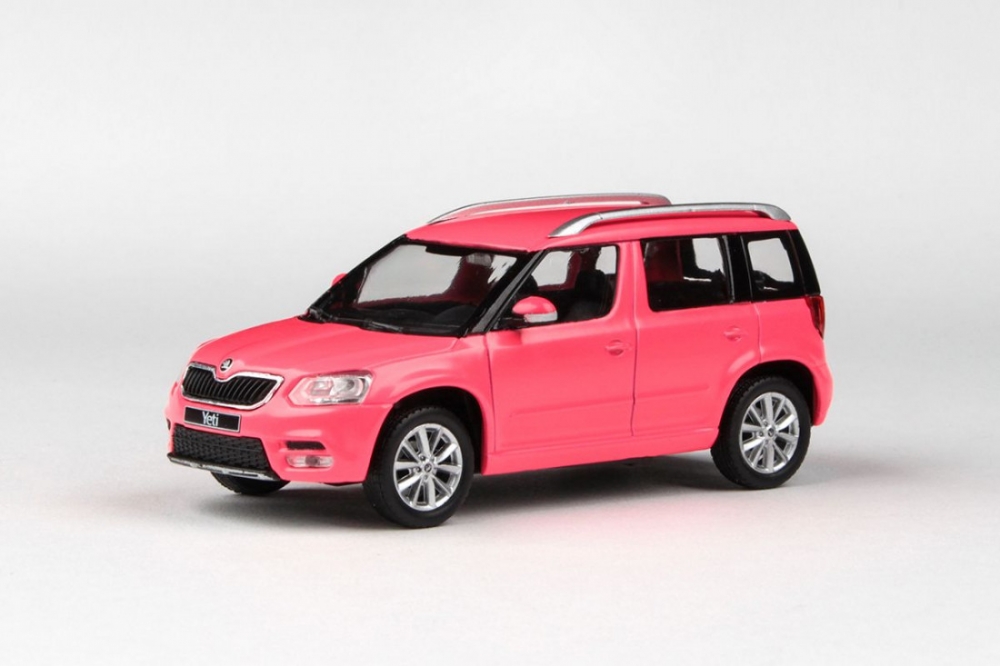 1:43 SKODA Yeti FL (2013), Růžová - 031BW