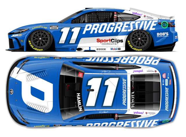 1:24 TOYOTA Camry XSE #11 Denny Hamlin *Progressive*, white/blue 2026 - C112623PRODH