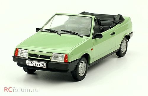 1:24 Волжский автомобиль 2108 'Наташа', Легендарные Советские Автомобили 63 - LSA063