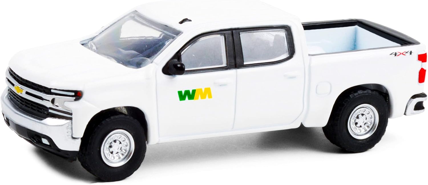 1:64 CHEVROLET Silverado *Waste Management* (2020), white - 30255