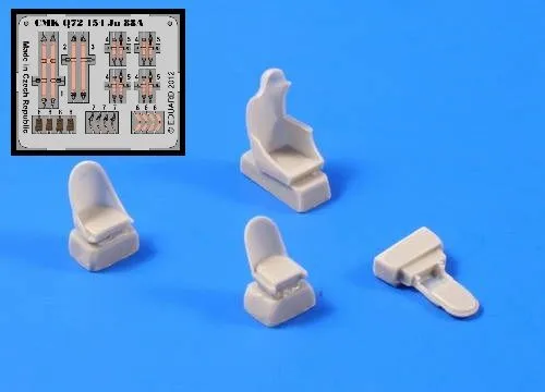1:72 Кресла Junkers Ju 88A Seats (Hasegawa) - Q72154