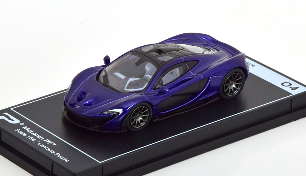 1:64 MCLAREN P1 (2013-2015), purple-metallic - No04