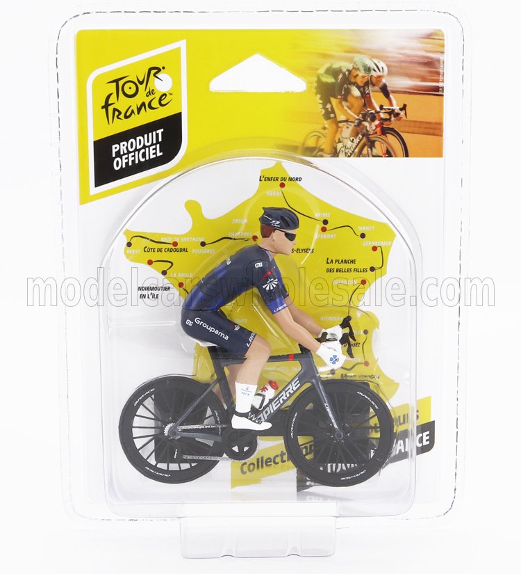 1:18 FIGURES Ciclista - Cyclist - Team Groupama-fdj - Tour De France (2023), Blue - 1809913