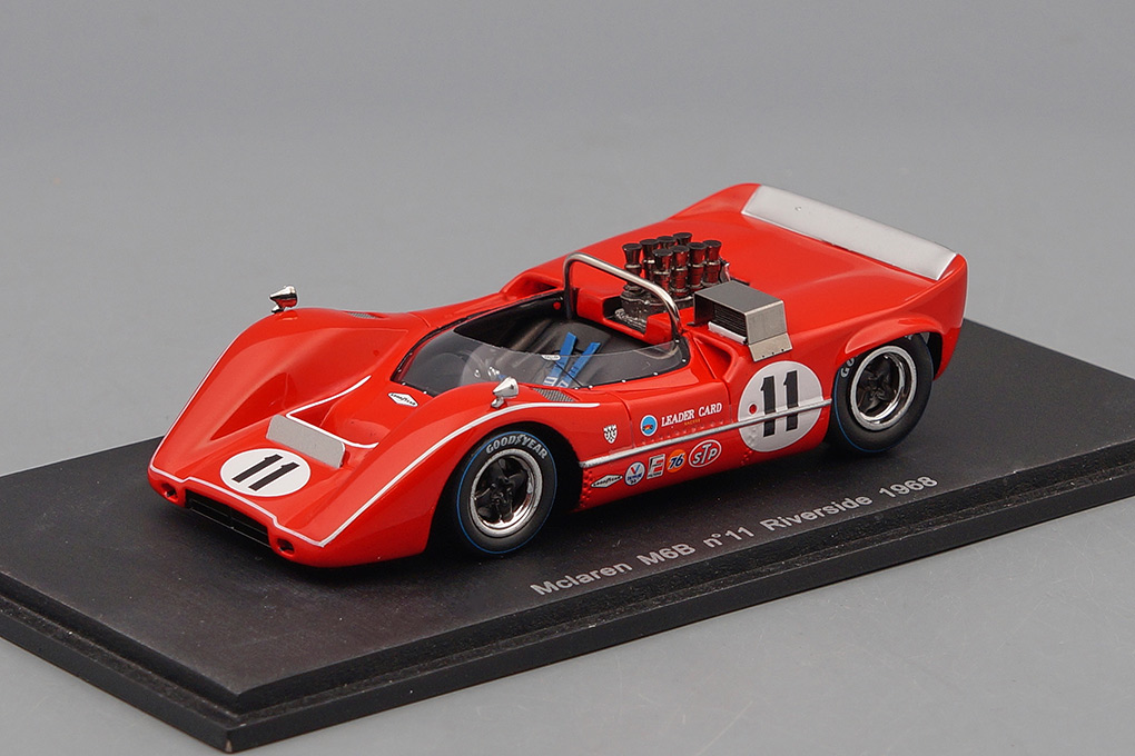1:43 McLaren M6B #11 Riverside (1968), red - S1112