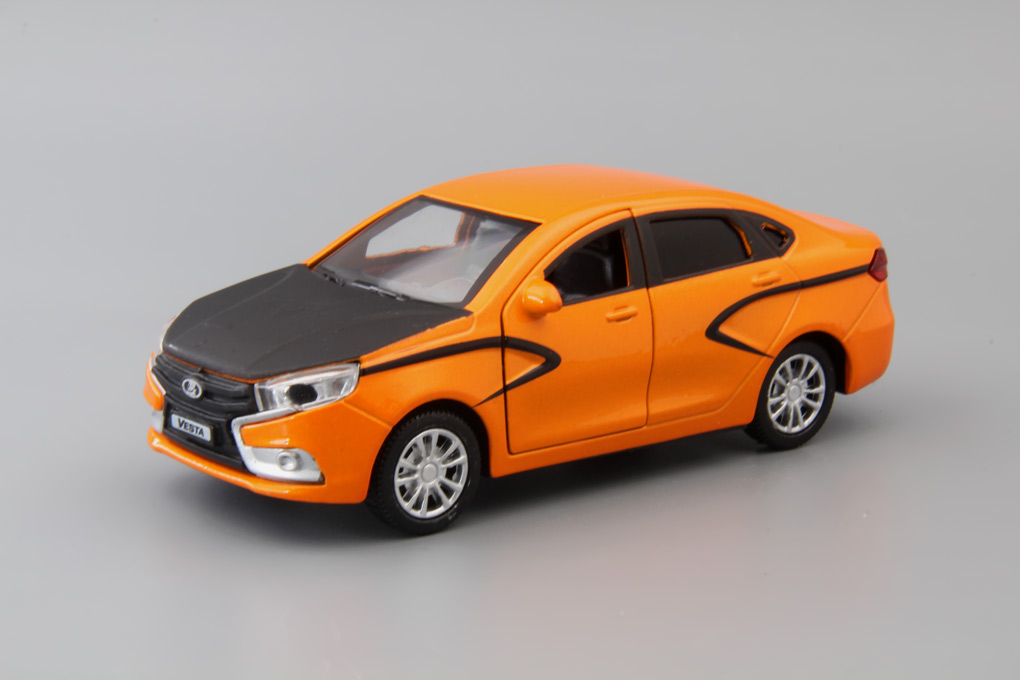 1:36 LADA Vesta, orange - 68336