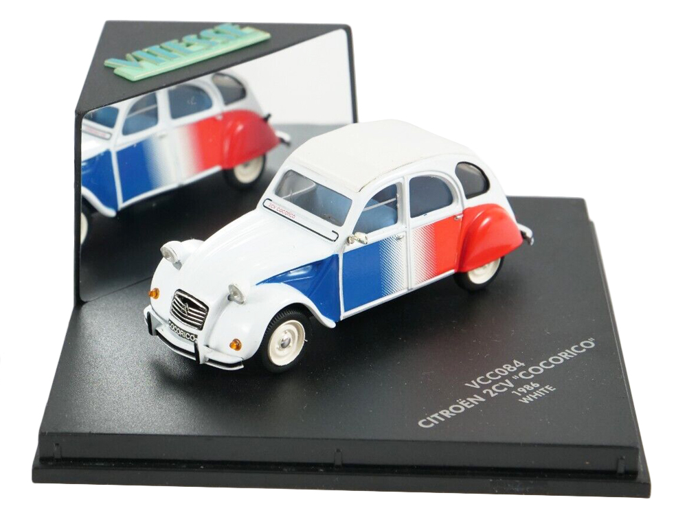 1:43 CITROEN 2CV Cocorico (1986), белый - VCC084