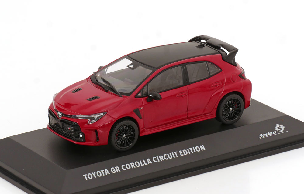 1:43 TOYOTA GR Corolla Circuit Edition, red black - S4314202