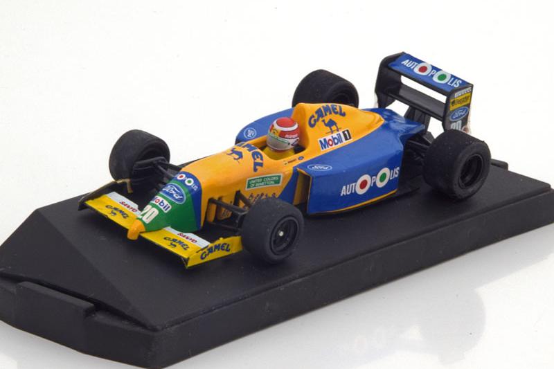 1:43 BENETTON Ford B190, Piquet (1990), blue/yellow - 080C