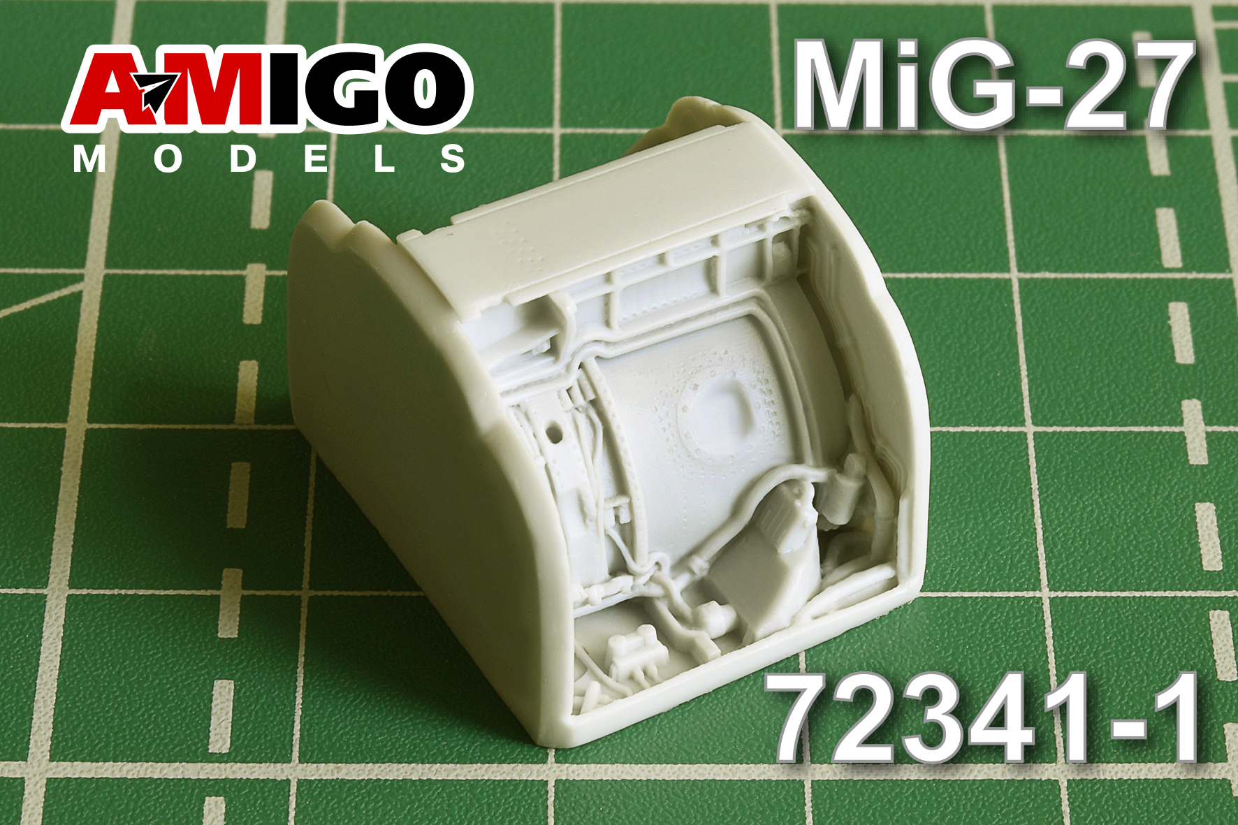1:72 Ниши шасси самолета МиГ-27 - АМG 72341-1