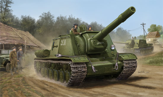 1:35 Сборная модель САУ  СУ-152 - 05568