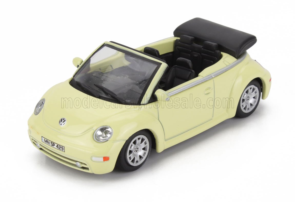 1:43 VOLKSWAGEN New Beetle Cabriolet Open (2003), beige - ABDEA021
