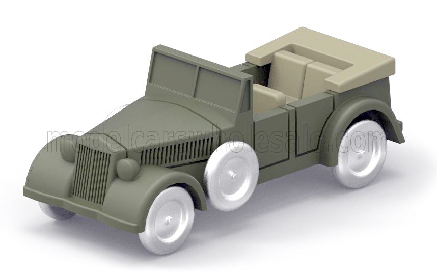 1:76 BIANCHI Vm 6c Cabriolet Open (1939), Military Green - ART4013B