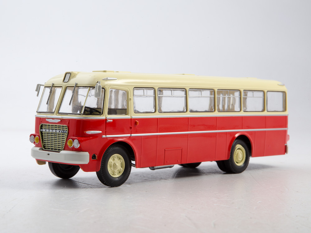 1:43 IKARUS-620, красный / бежевый - 900339